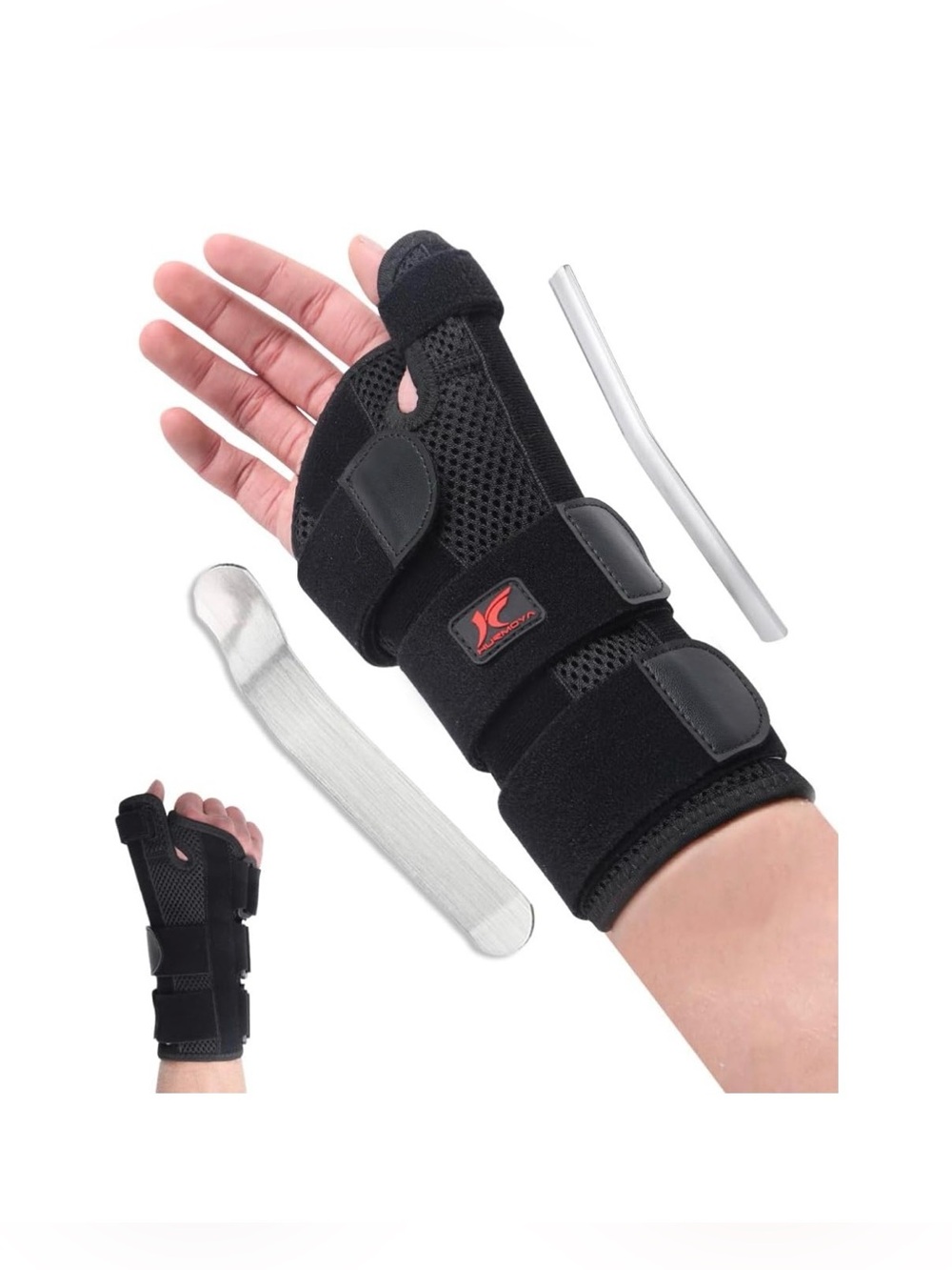 Wrist Brace Thumb Splint Support for Carpal Tunnel, Tendonitis, Pain Arthritis